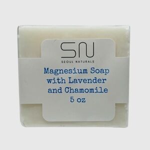 New Seoul Naturals Magnesium Soap with Lavender and Chamomile 5oz